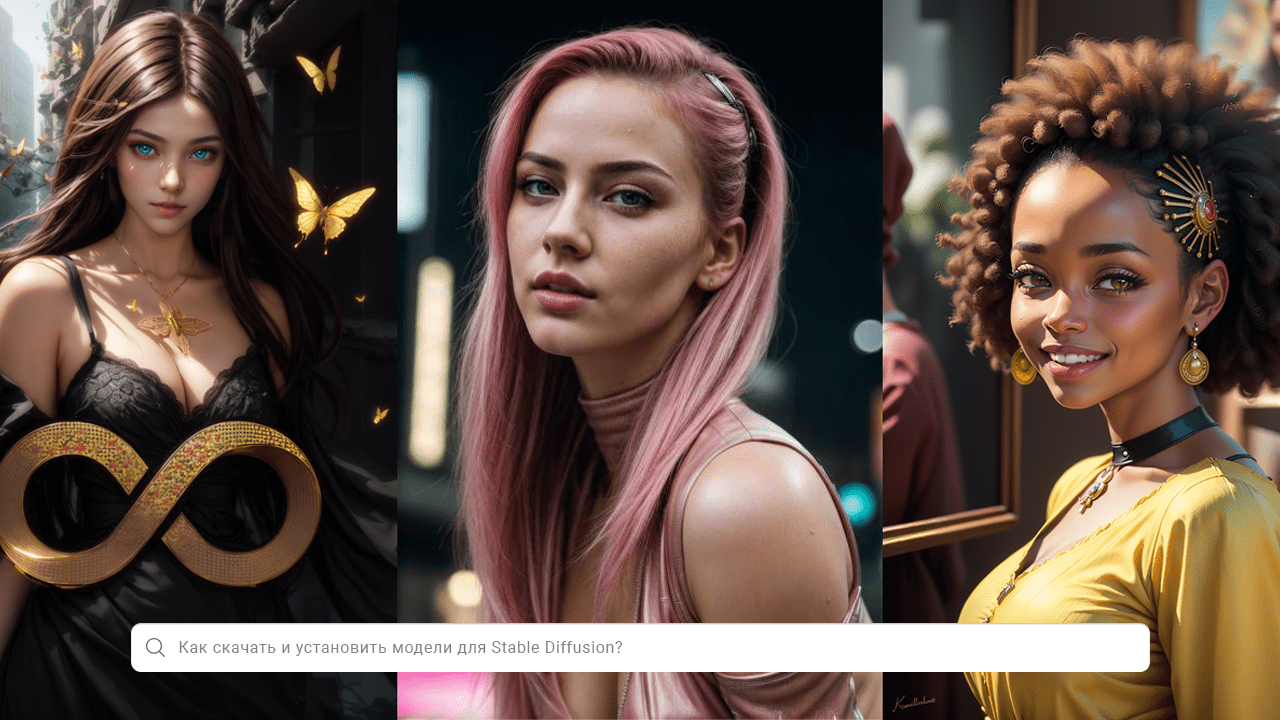 Как скачать и установить модели для Stable Diffusion