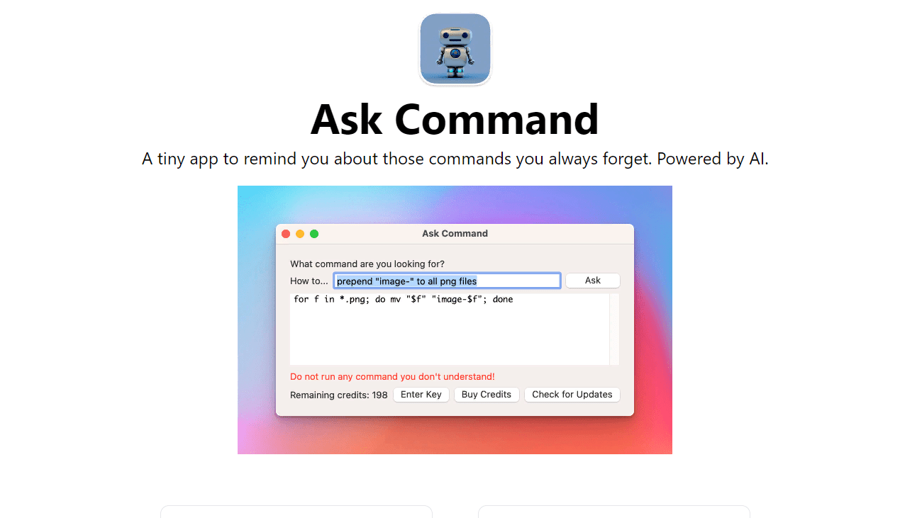 Ask Command
